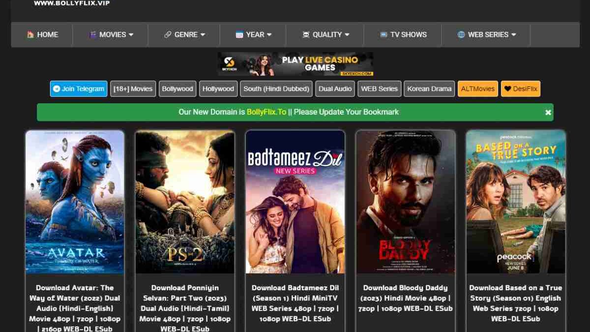 BollyFlix: The World of Online Bollywood Entertainment