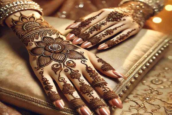 Instagram Royal Front Hand Mehndi Design